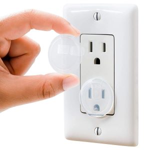 Cobertores transparentes para enchufes (paquete de 50)